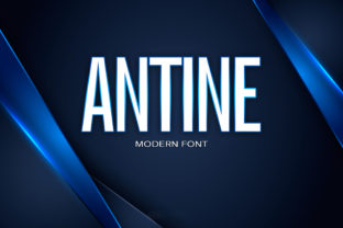 Antine: A Modern Sans Serif Typeface for Editorial Clarity