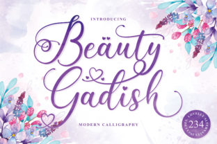 Beauty Gadish: A Luxurious Script Font for Thoughtful Branding