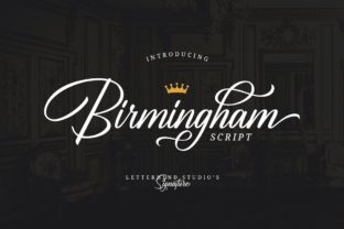 Birmingham: A Premium Script Font for Brand-First Design