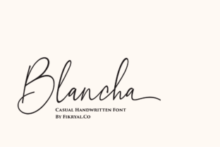 Blancha: A Friendly Handwritten Font That Makes Campaigns Feel Human