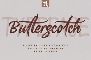 Butterscotch: A Warm, Editorial Script Font for Human-Centered Design