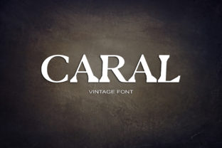 Caral: A Bold Vintage Serif for Editorial Impact