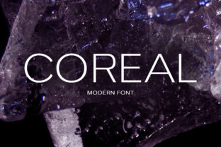 Coreal: A Clean, Modern Sans Serif Font for Handmade Creators