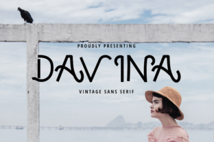 Davina: A Vintage Sans Serif That Brings Warmth to Brand Identity