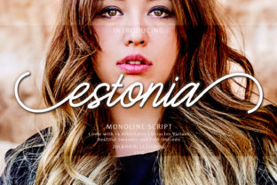 Estonia: A Modern Script Font for Digital Branding