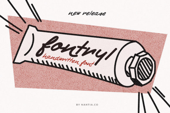 Fontryl: A Bold Retro Handwritten Font for Real Branding