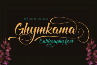 Ghymkama: An Elegant Script Font for Editorial Design