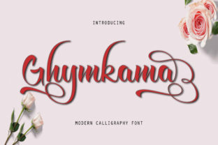 Ghymkama Slant: A Refined Script Font for Polished Branding