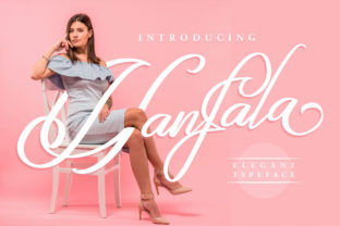 Hafala Script Font for Handmade Creators