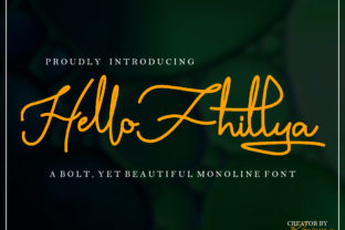 Hello Fhillya: A Script Handwritten Font That Makes Your Campaigns Instantly Recognizable