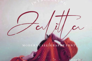 Jalitta: A Modern Script Font for Editorial Charm