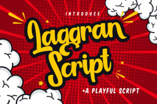 Laggran: A Playful Script Font That Makes Campaigns Feel Human