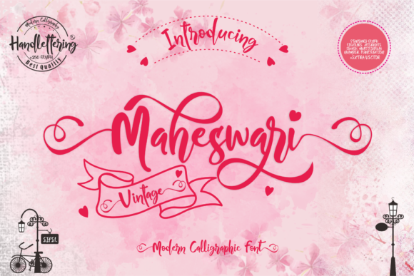 Maheswari: A Modern Calligraphy Font That Feels Like Hand-Drawn Magic