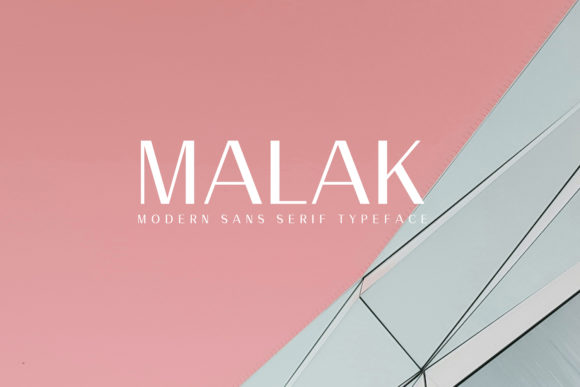 Malak: A Contemporary Sans Serif for Crafted Brand Identities