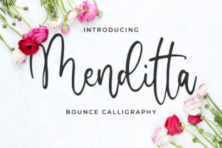 Menditta: A Romantic Script Font for Digital Brand Moments