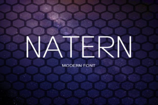 Natern: A Bold, Modern Sans Serif for Brand Identity