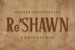 Re’shawn: A Vintage Serif Font That Commands Attention