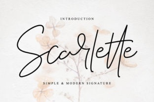 Scarlette: A Romantic Script Font That Earns Its Place in Real Campaigns