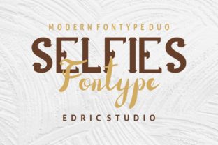 Selfies Font Duo: Elegant & Consistent Branding for Small Businesses