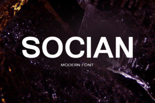 Socian: A Clean, Confident Sans Serif for Real Branding Work