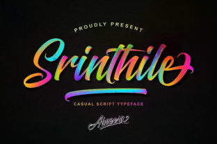 Srinthile Script: A Friendly, Polished Handwritten Font for Small Brands