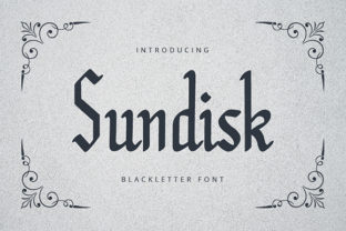 Sundisk: A Blackletter Font That Holds Its Own in Real Campaigns