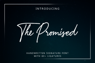 The Promised Script Font for Handmade Creators