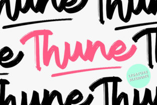 Thune: A Playful Script Font for Scroll-Stopping Marketing