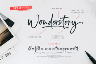 Wonderstory: A Charming Script Font for Warm, Human Branding